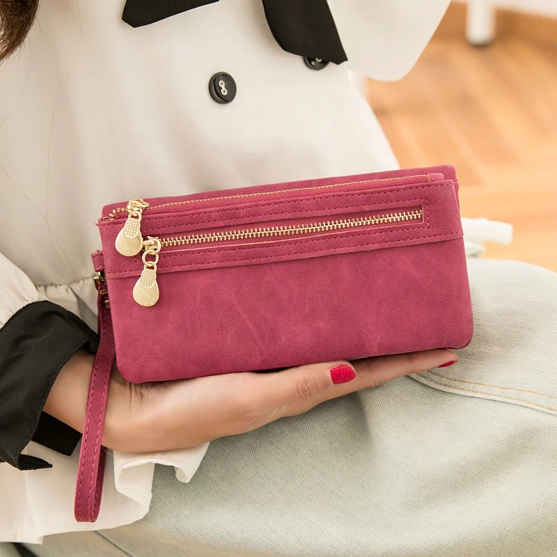 MIYIN Wholesale Capacity long wallets woman purse ladies wallet with Card holder Multifunctional Card Wallet women coins purse