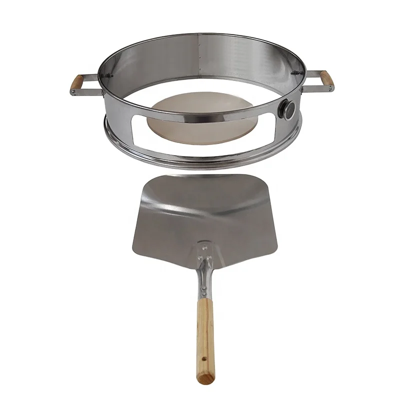 Top Selling Stainless Steel Ketlle Grill Pizza Ring Kit Patent Design