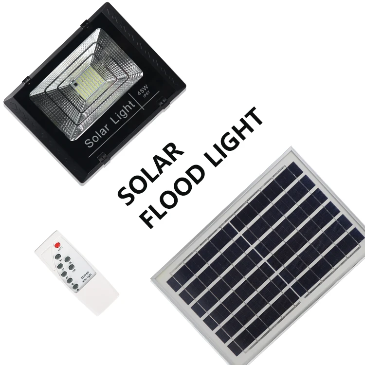 Best selling 45 watts high quality spotlight outdoor waterproof led hikeren solar flood light