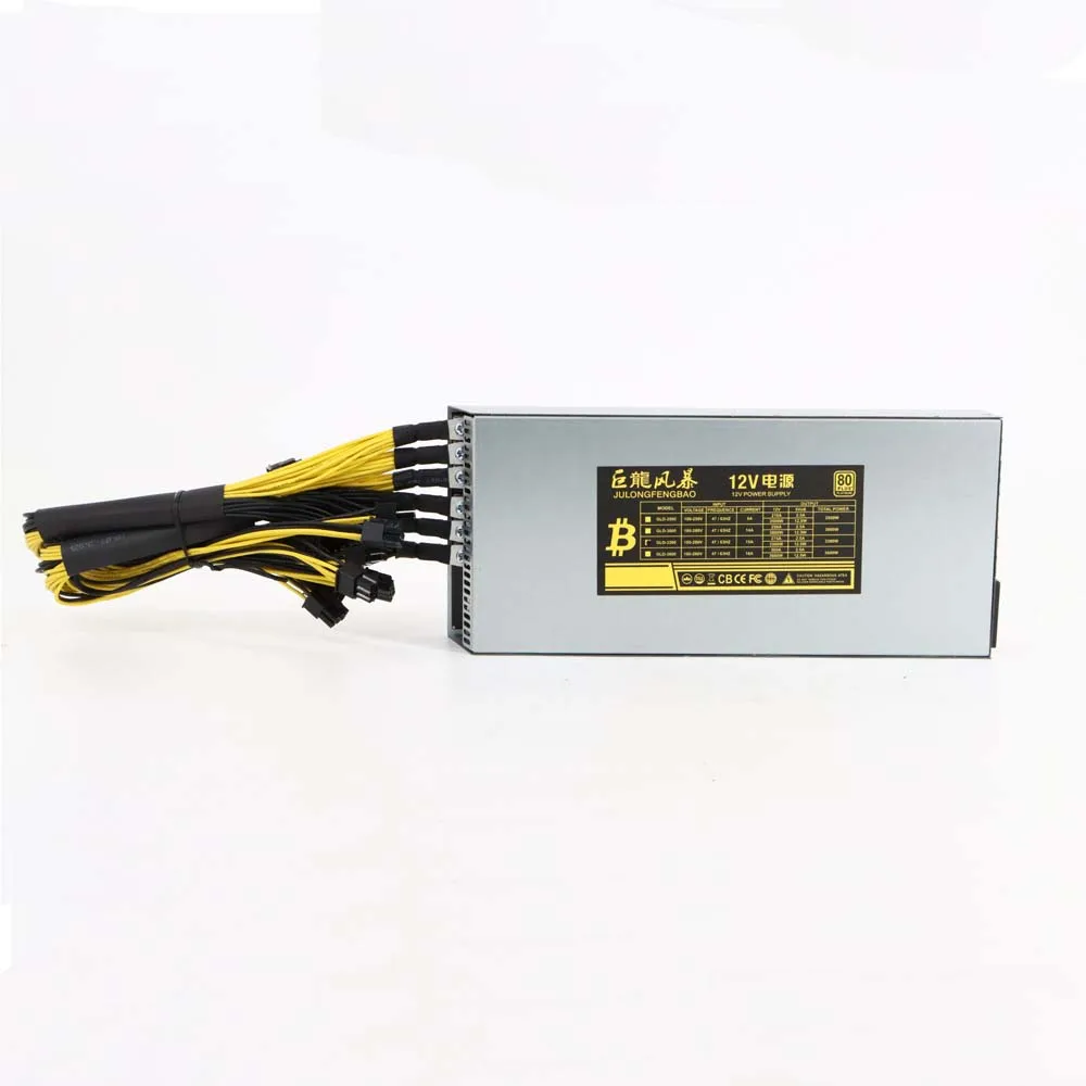 ATX 12 В 2 0 независимый источник питания 3300 Вт 3600 маленький стальной пистолет 1U регулятор длинного напряжения с одной цепью 6-контактный