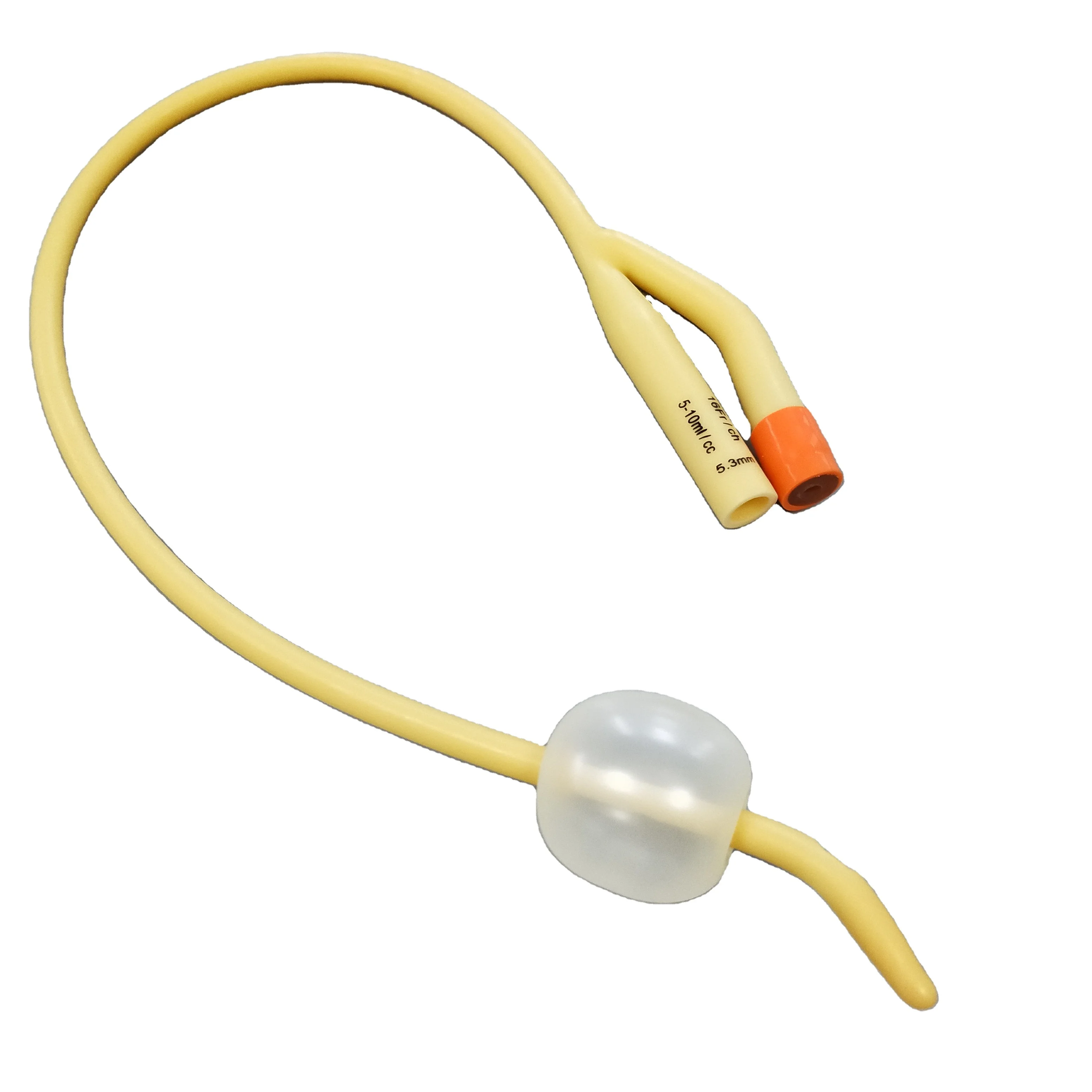 Disposable latex foley catheter two way 6-26Fr