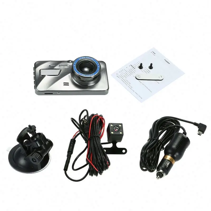 Camera Dash Recorder For Cameras Cam Hidden Record Video Vehicle 1080P Dual Recording Front And Back With Driving Side Car Dvr