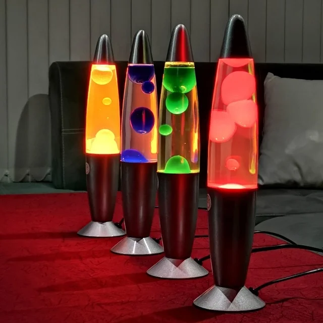 Modern Custom Nordic 3D Big Large Magic Liquid Base Table Led Night Lighting Lava Lamps