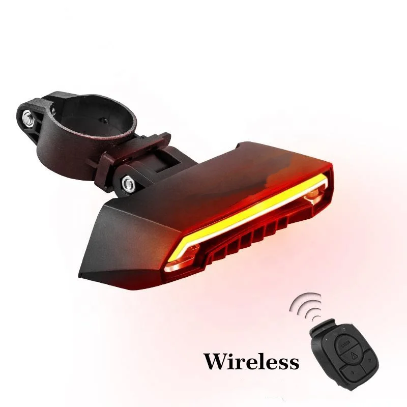 Bike Bicycle Tail Light Bicycle Rear Lamp Bicycle Rear Light Waterproof LED Bike Light with Battery
