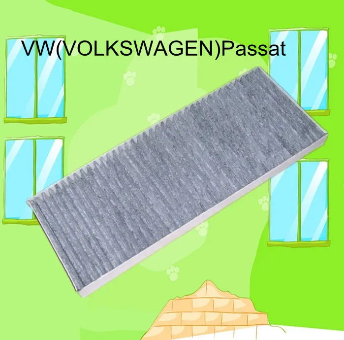 
New Products high efficiency Car Air Cabin Filter OEM 8D0091800 for AUDI 80 AUDI A4 PASSAT 