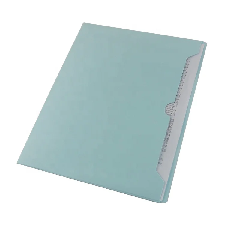 Custom A3/A4/B5/B6 Size Full Color Printed Paper Jacket Folder for File Packaging