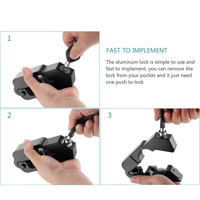 High Quality Motorcycle GripLock Safety Handlebar