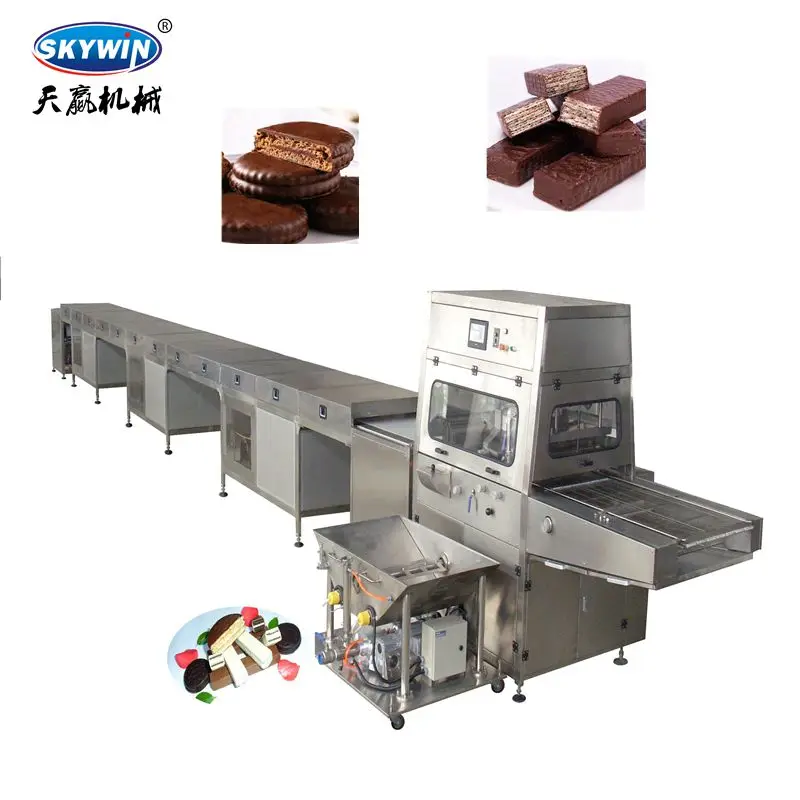 Model-1000 Chocolate Enrobing Line/Chocolate coating machine/Chocolate Enrober
