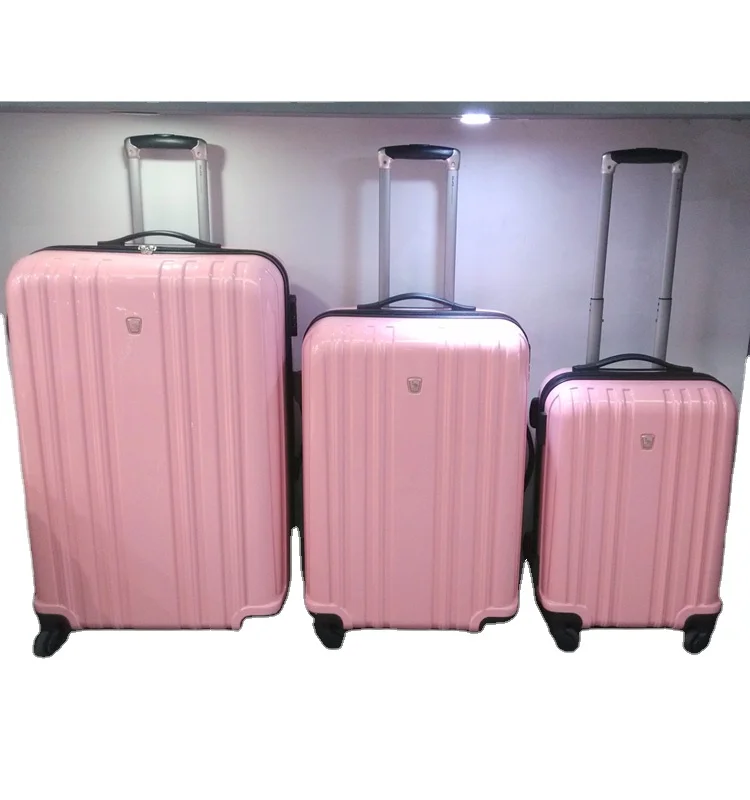 cheap eco-friendly factory wholesale, colorful PC travel luggage sets