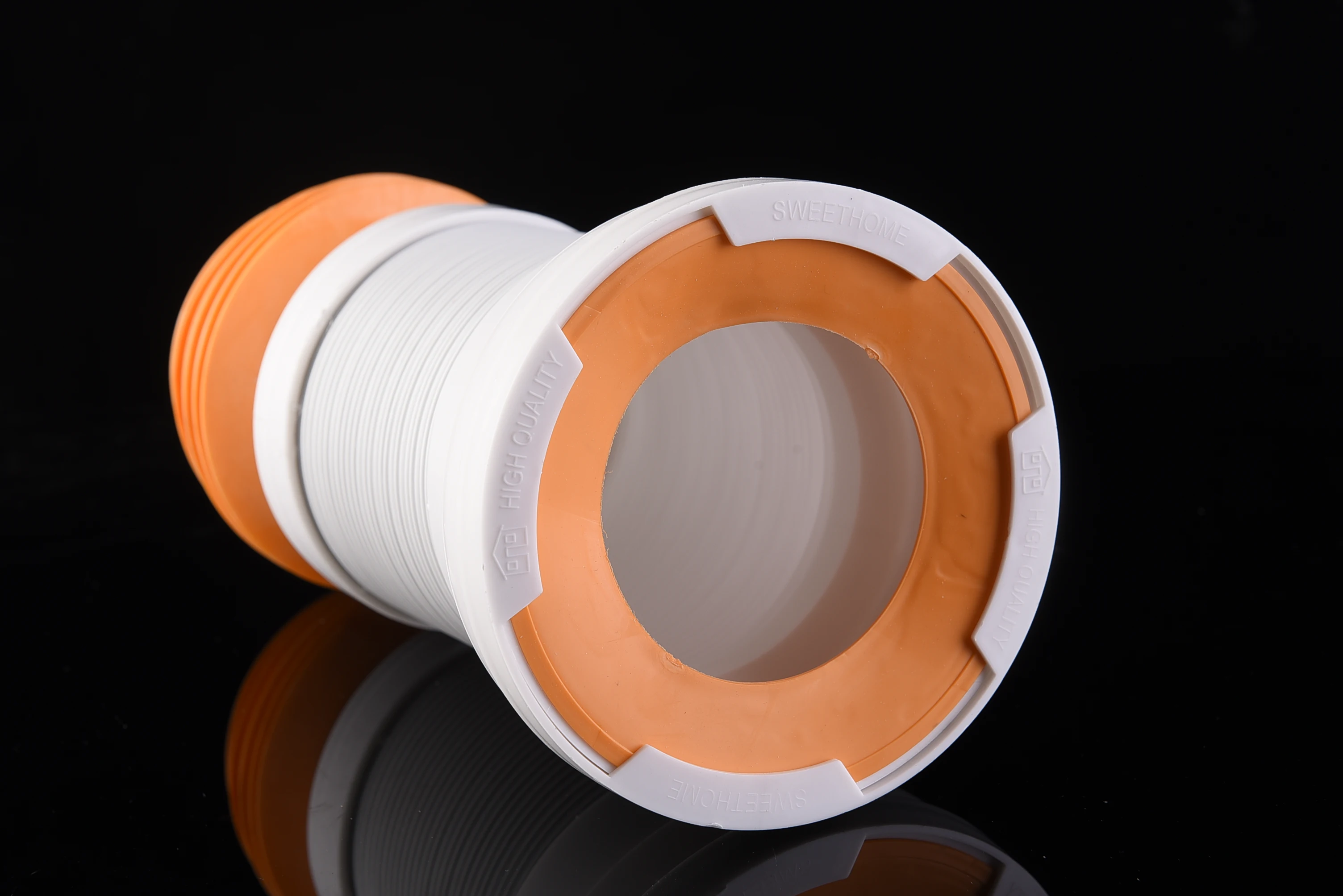 Professional Pvc Flexible Telescopic Tube Hose Toilet Connector Pipe Fittings For Bathroom