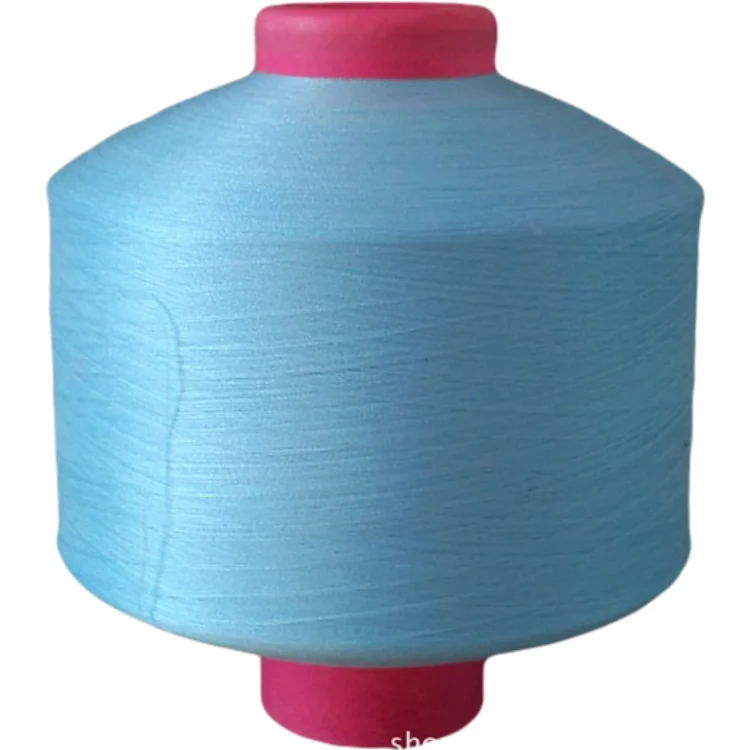 Polypropylene dyed colors yarn twist draw texturing filament yarn 150D 100% polyester dty yarn for hand knitting