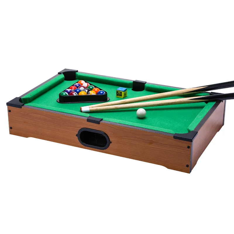 Mini Tabletop Pool Set- Billiards Game  Indoor Sports Kids Portable and Fun for the Whole Family