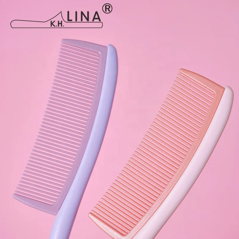 Модная Высококачественная Антистатическая ручка с узкими зубьями, пользовательская салонная целлюлозная ацетатная расческа для волос