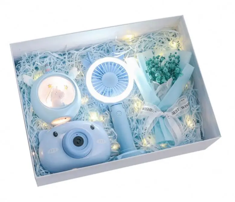 Creative bubble machine gift box special birthday gift in stock cute style gift box