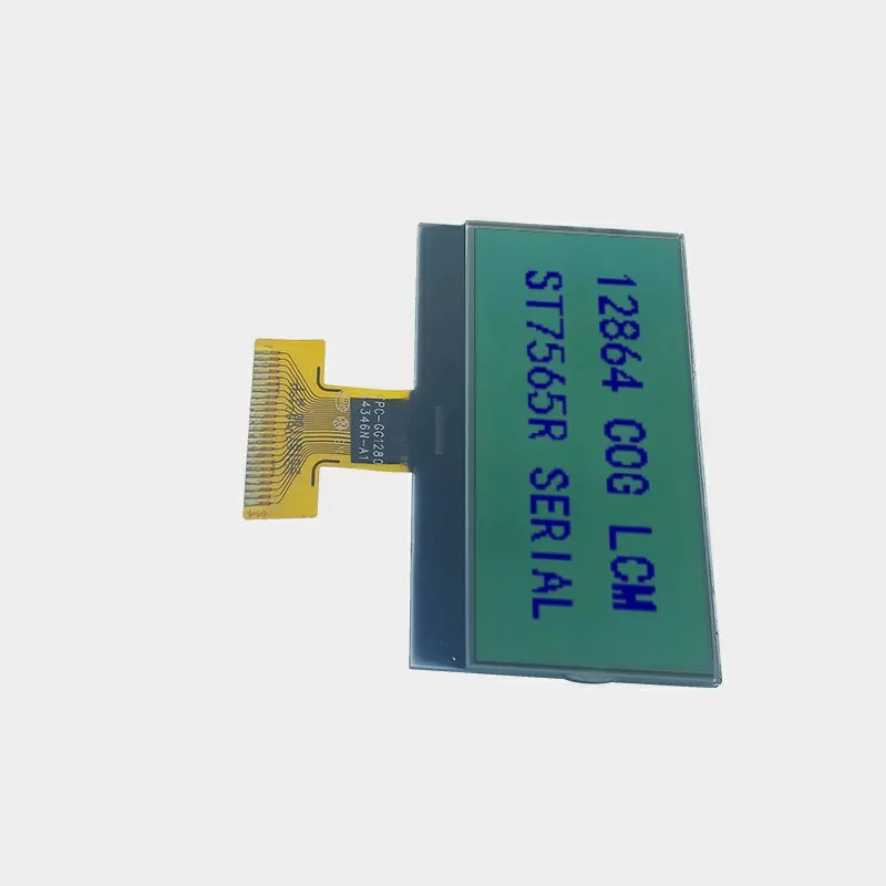 Китайский поставщик, 128, 64 точки, дисплей STN, положительный Желтый, Зеленый режим, 128, 64 точки, дисплей-20/70C, последовательный интерфейс рабочей температуры