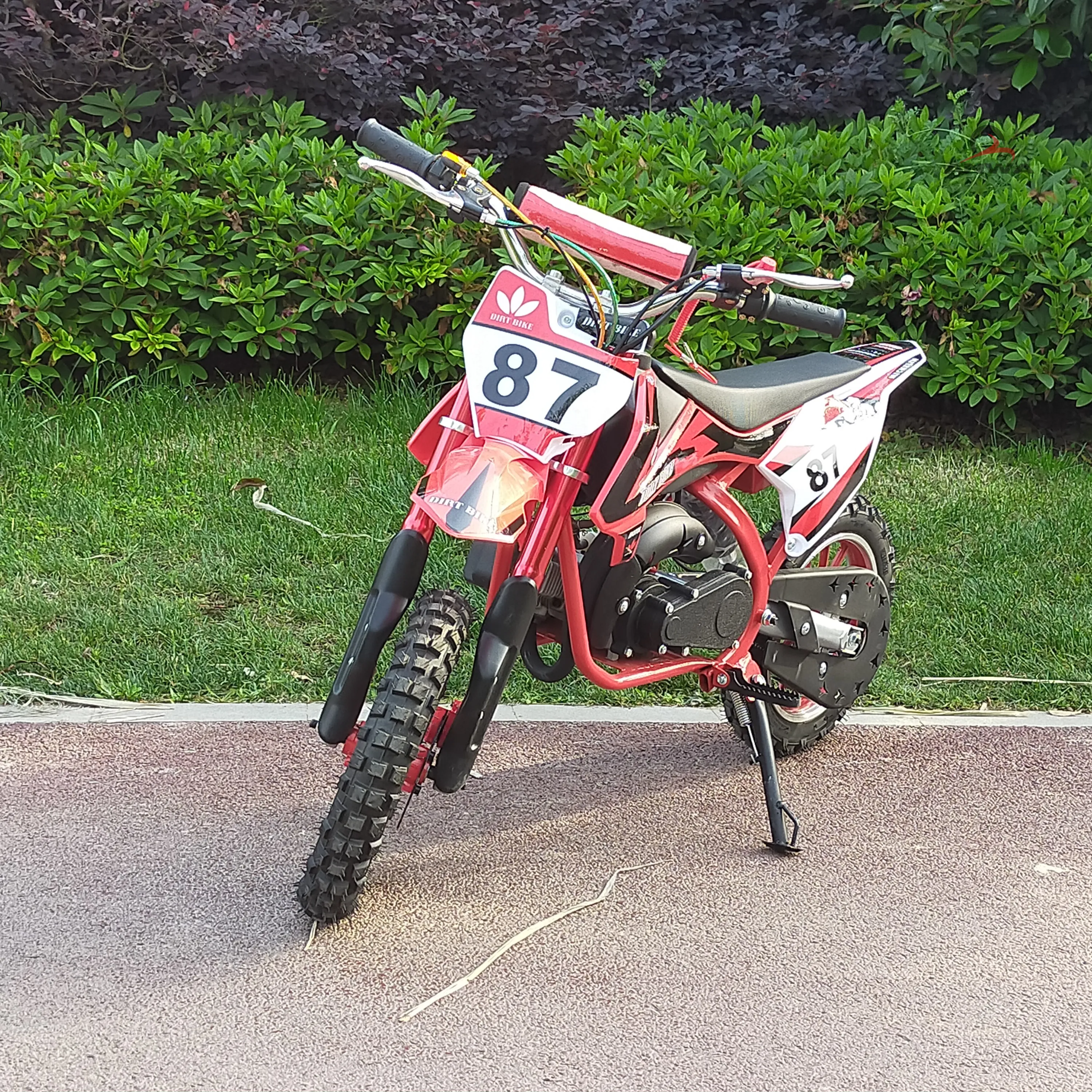 Mini Motor Cross 49CC Dirt Bike Max Chain Diesel Clearance Train Engine Brake