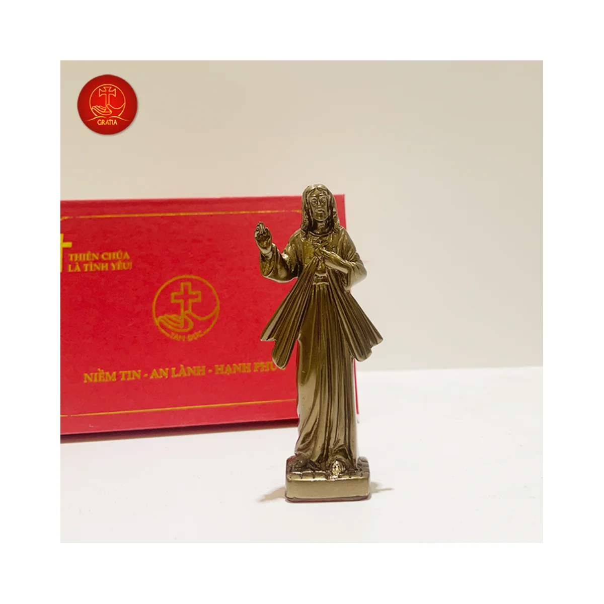 2024 New Product Statue of Christ The Divine Mercy Classic Color 37x100mm Decoration Indoor Church/Home