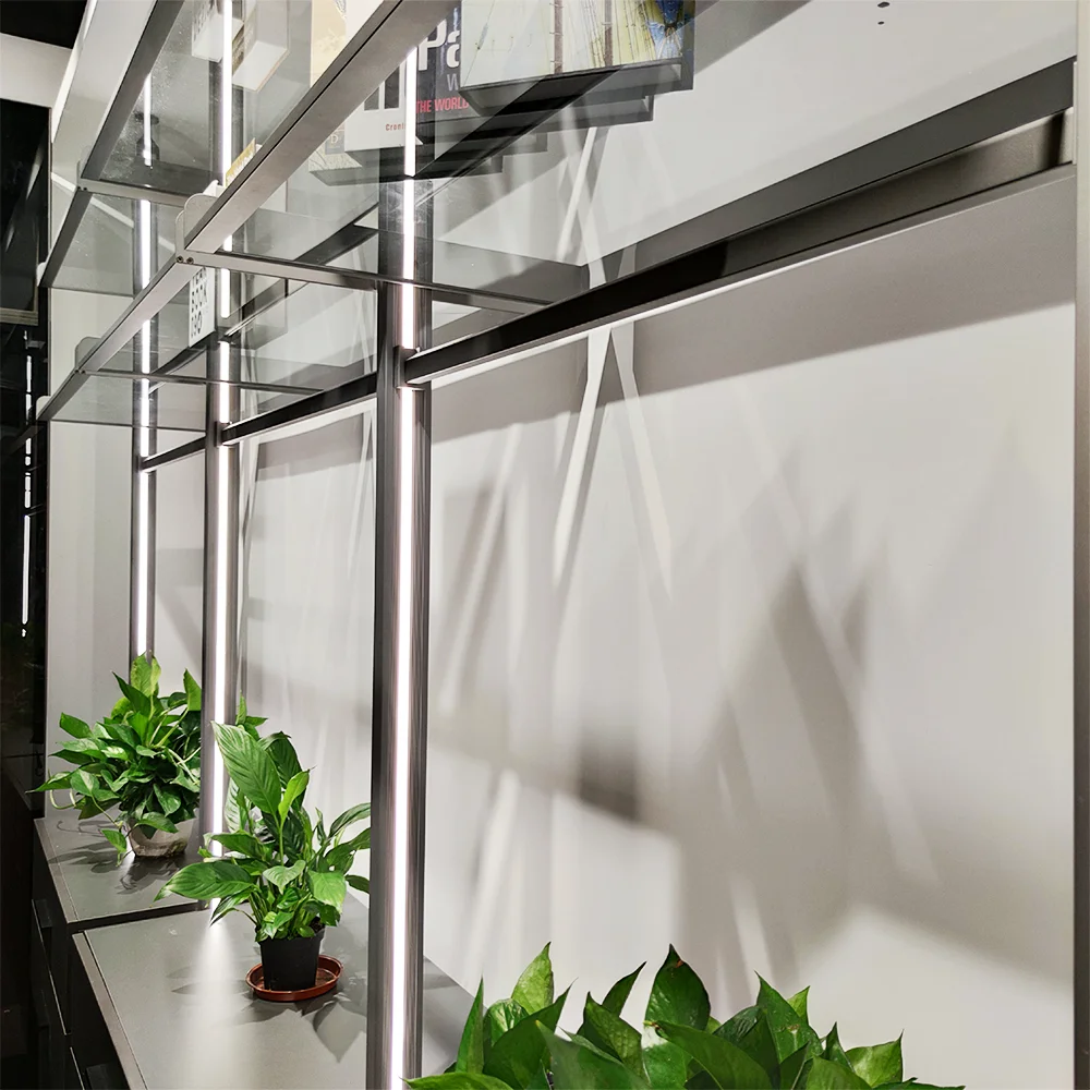 Hallway Living Room Furniture Wooden Shelves Color Partition Cabinet