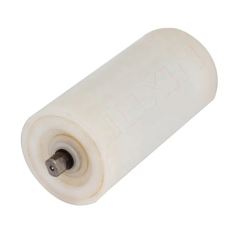 Coal mine conveyor belt labyrinth seal nylon carrier roller