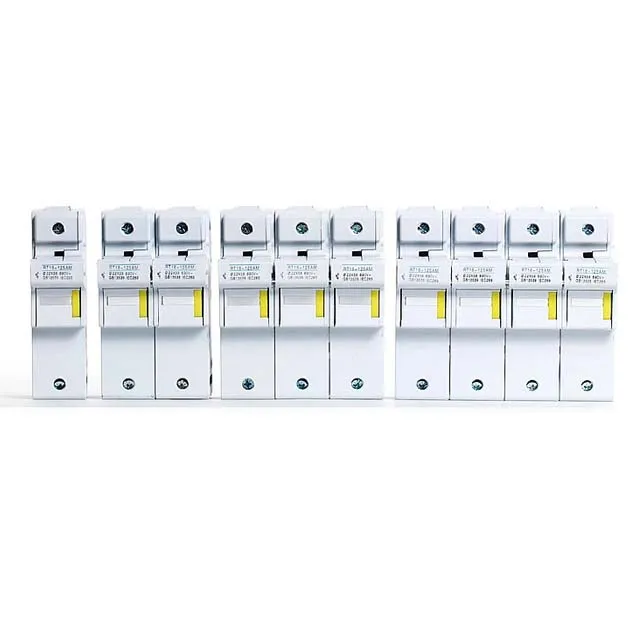 Factory direct selling hot-selling domestic fuse base RT18-125XAM 1P ceramic fuse R017 base 22X58