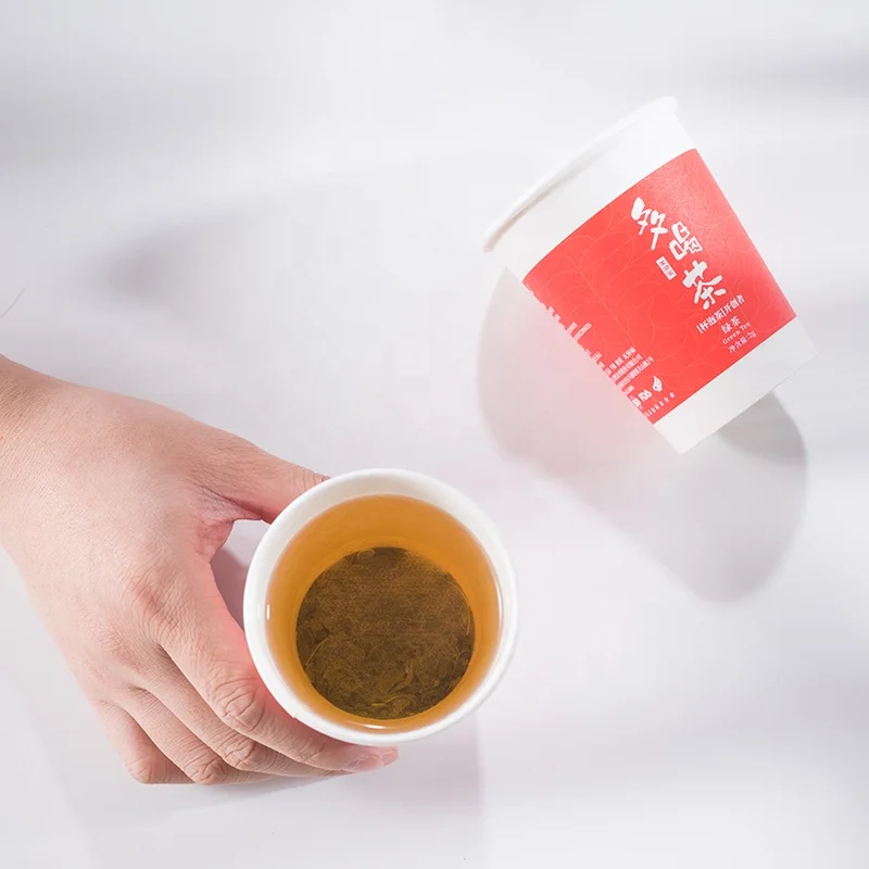 Wholesale Price Customize Paper Cup tea Organic Yunnan Black Tea OEM design 20 cups per bag
