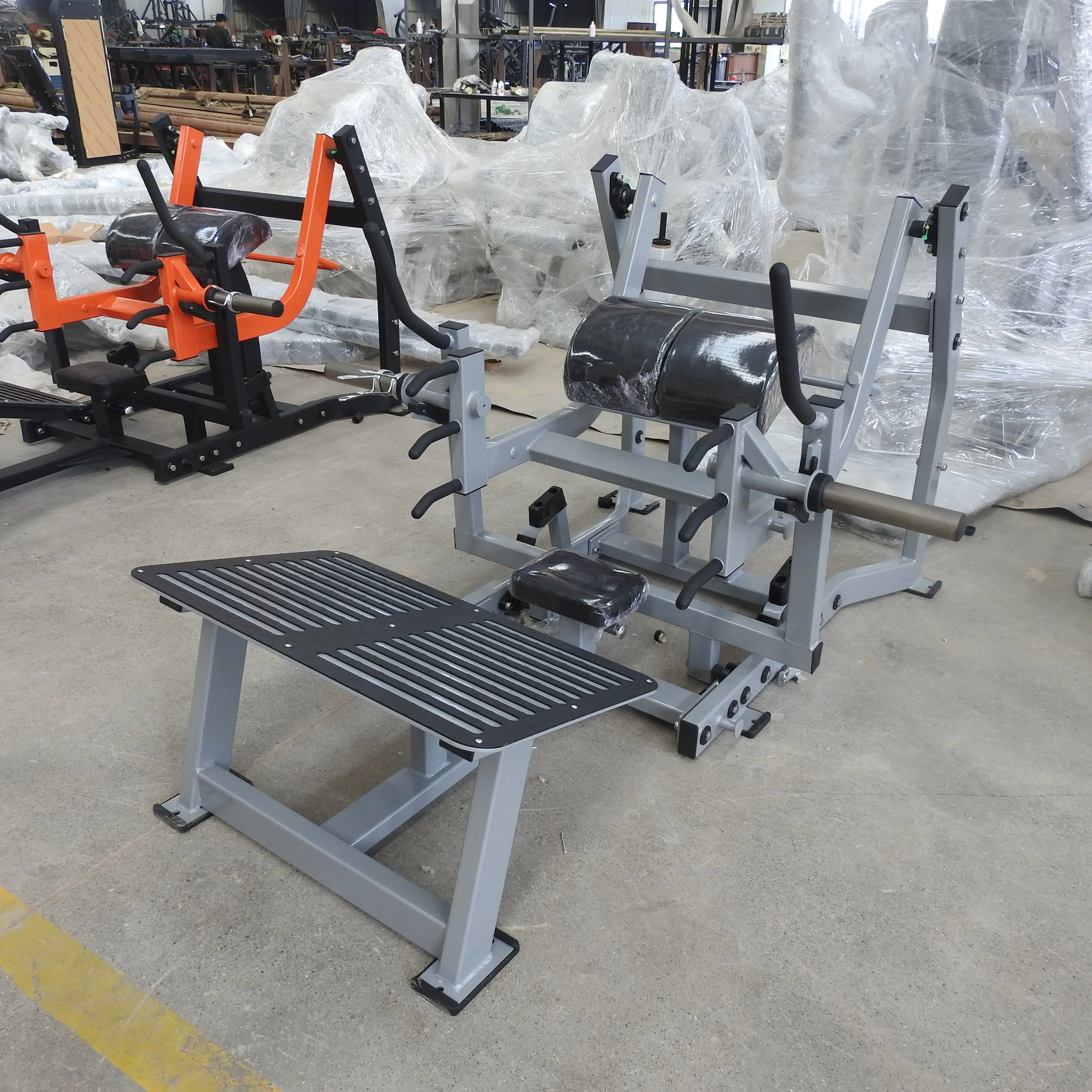 Sport Fitness Equipment Gym Hip Lift Hip Thrust Plate Loaded Gym Equipment Glute Drive Machine