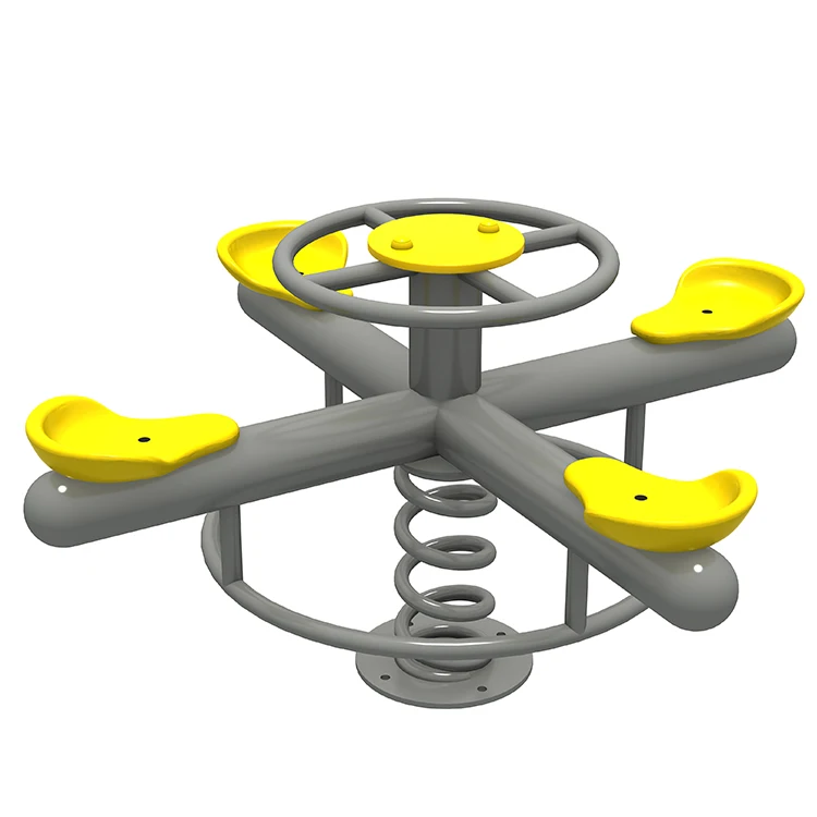 Various High Quality four Children Outdoor Playground Seesaw Play