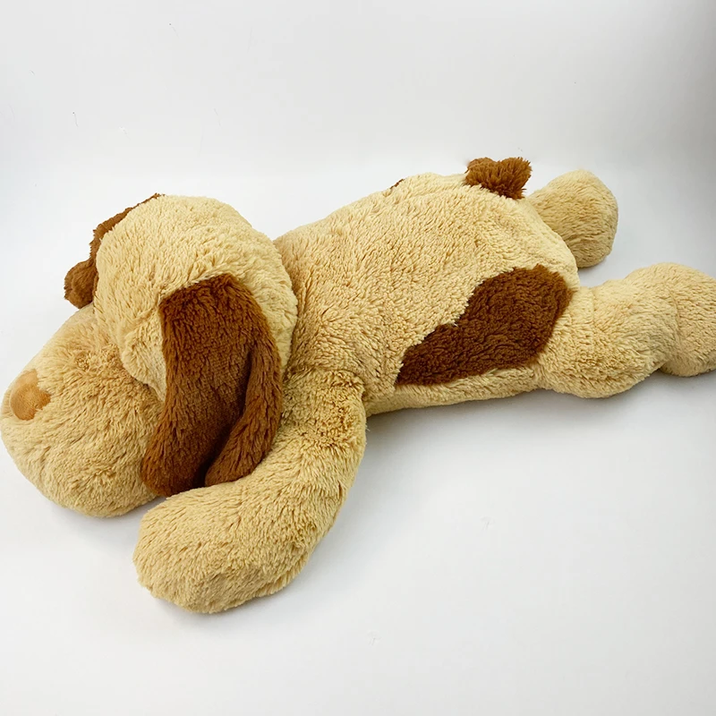 Custom Quality Weighted Dogs Cute Pup Dog Customized Plush Lying Pillow