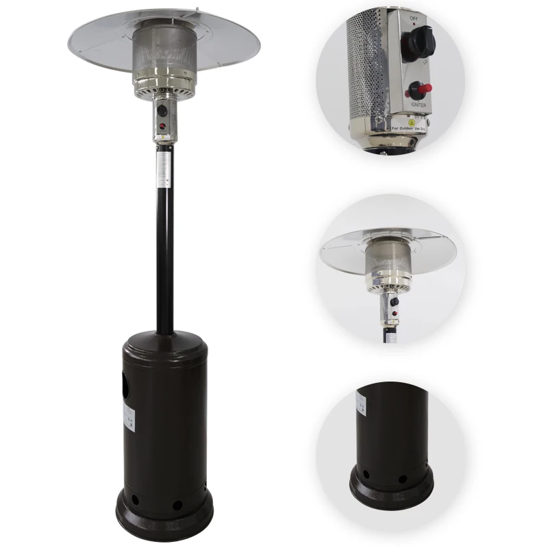  mushroom gas patio heater umbrella outdoor free standing propane