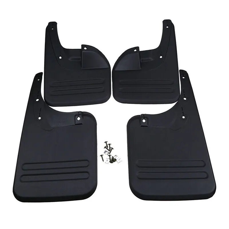 
Dongsui Full Set Plastic Front Rear Auto Car Mudguard Splash Mud Guard Flap Fender for Toyota Hilux Vigo 2006-2014 