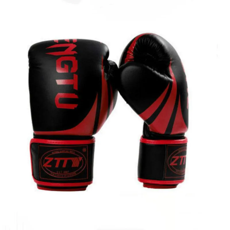  Actor Boxing Gloves Training PU Sanda Kick Mitts Muay Thai Fighting