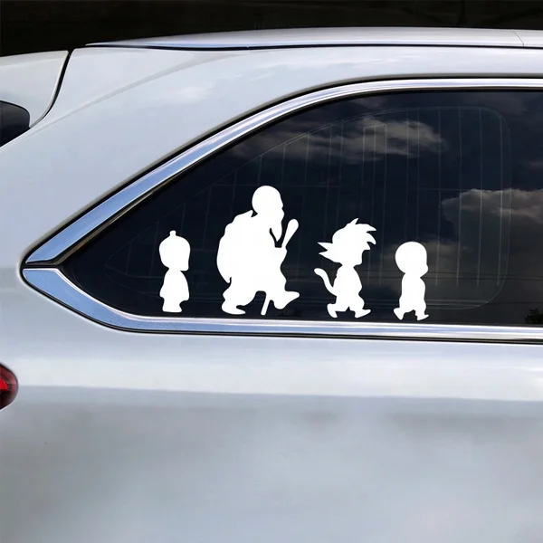 Custom seven Dragon Ball fashion anime car stickers