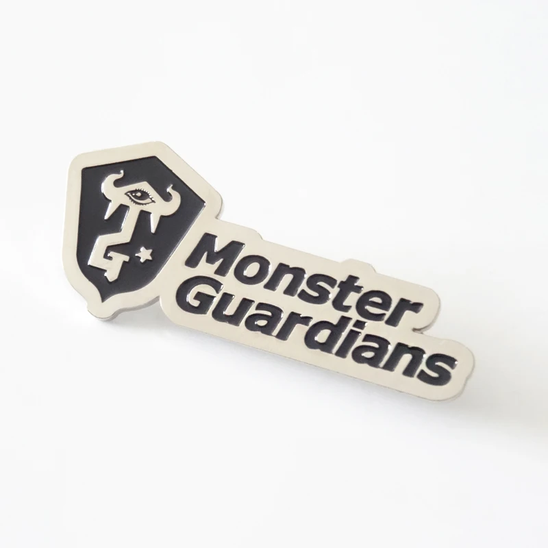 Custom Hat Jean Clothes Zinc Alloy Name Tag Pin Brand Logo Name Metal Lapel Pin Badges