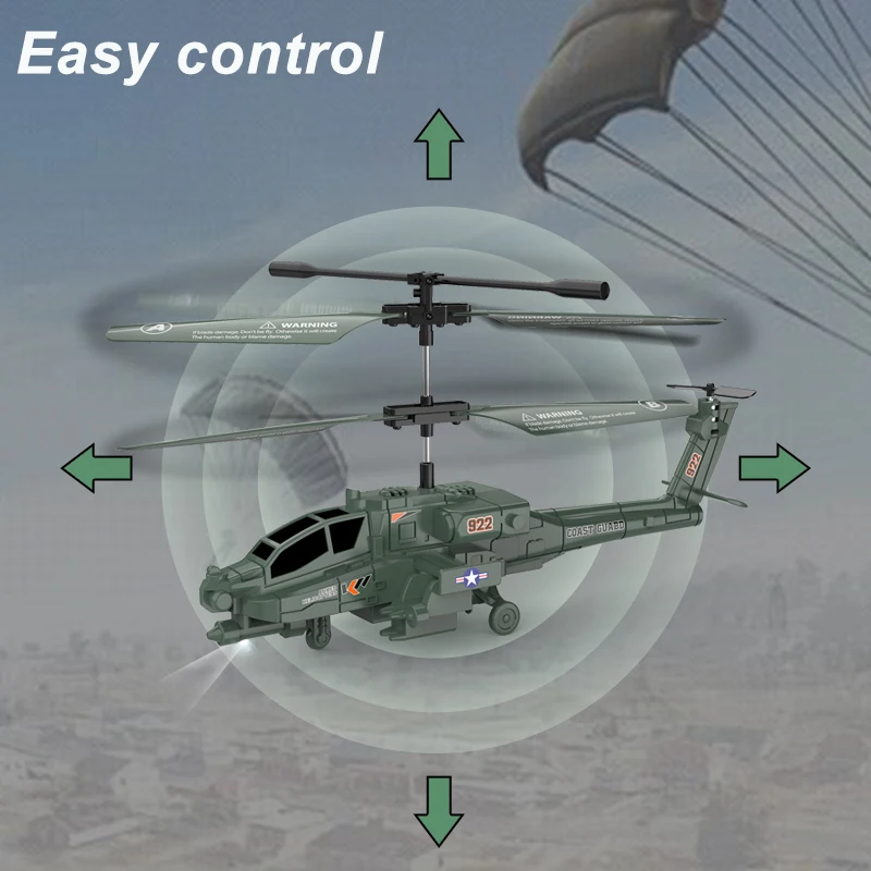 LONGXI 922 military rc helicopter radio control aircraft remote control Apachi model airplane toy for kids