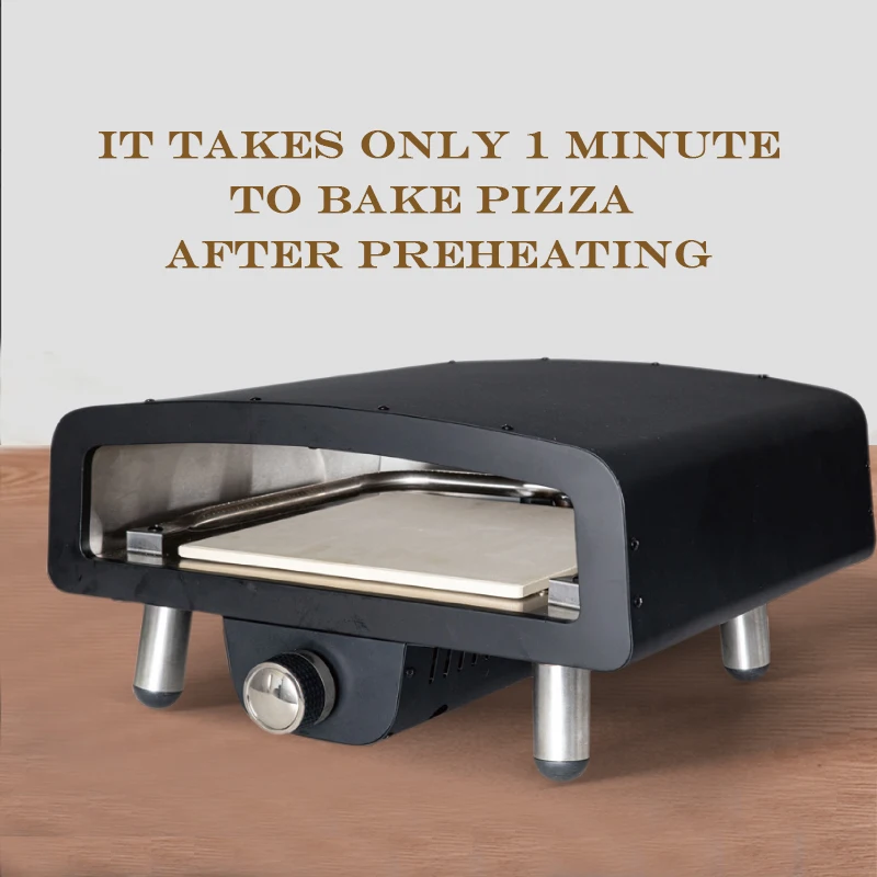 Factory cheaper price popular gas burner household portable mini outdoor gas pizza oven