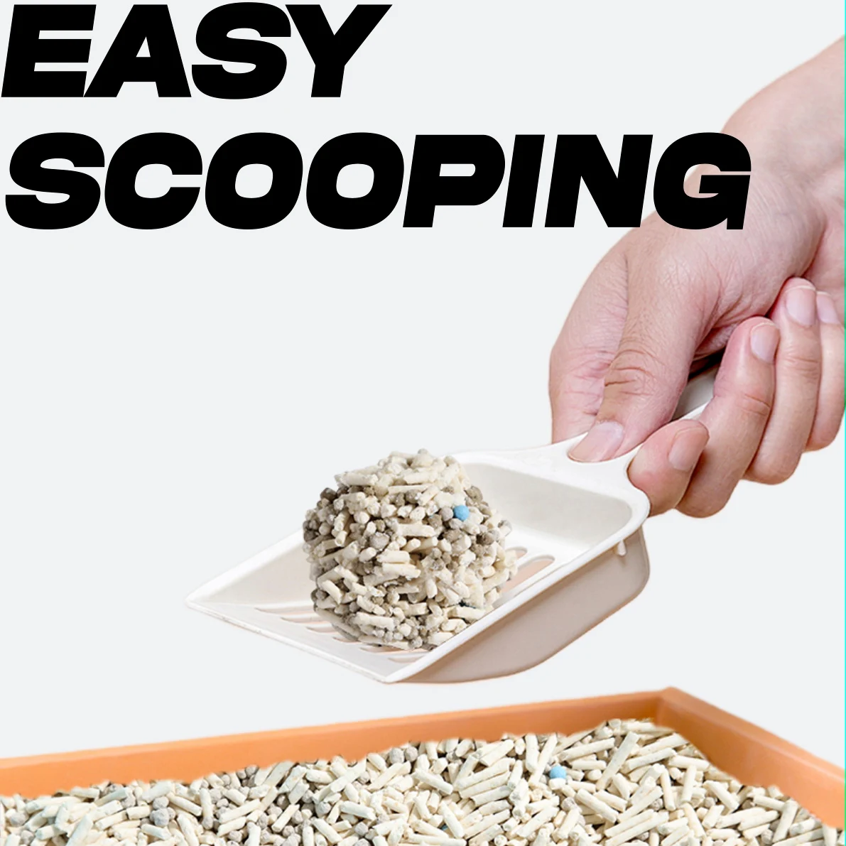 Dust-Free Cat Litter Sand Formula with Bentonite Tofu and Liquid Absorbent Particle Good for Cats