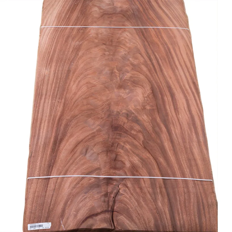 Competitive Price  AA Grade 0.6Mm  Mahogany  Crotch  Wood Veneers  Sliced Cut  Crotch Veneer