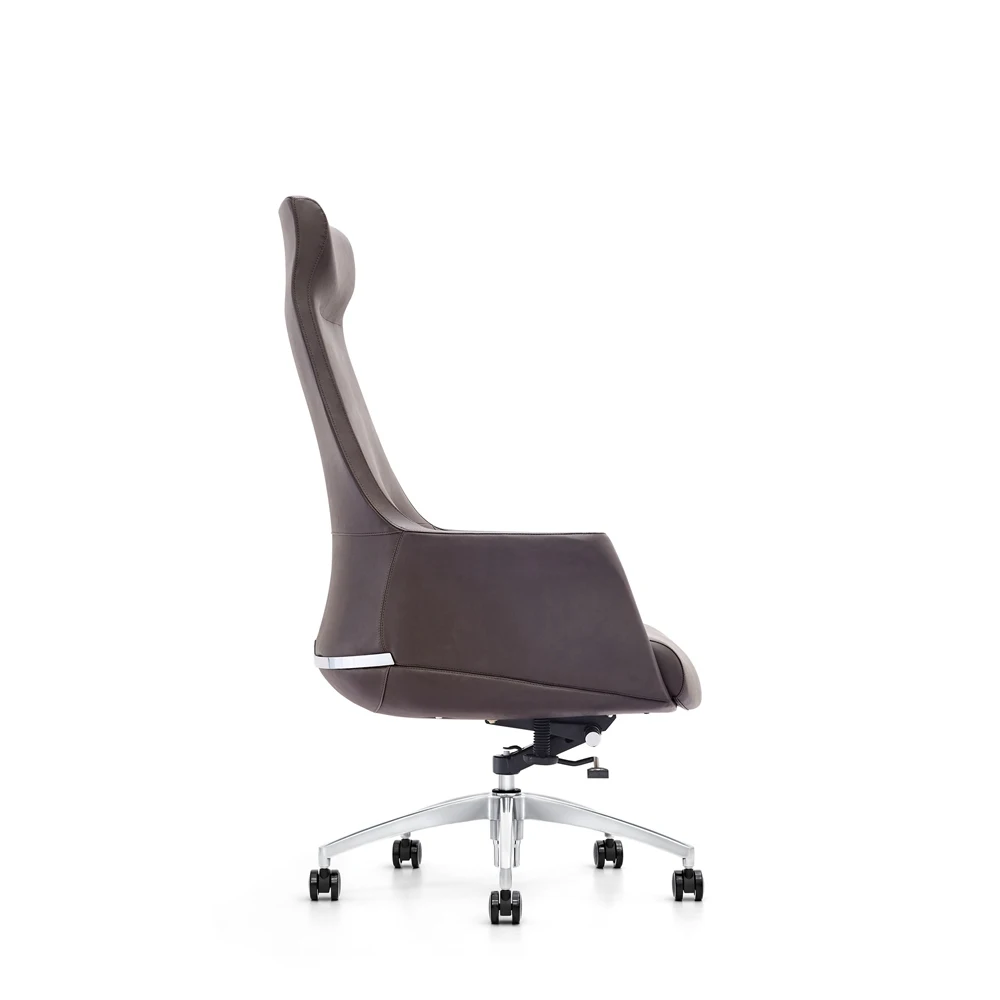 Boss ceo ergonomic Pu or genuine high back luxury executive leather office chair
