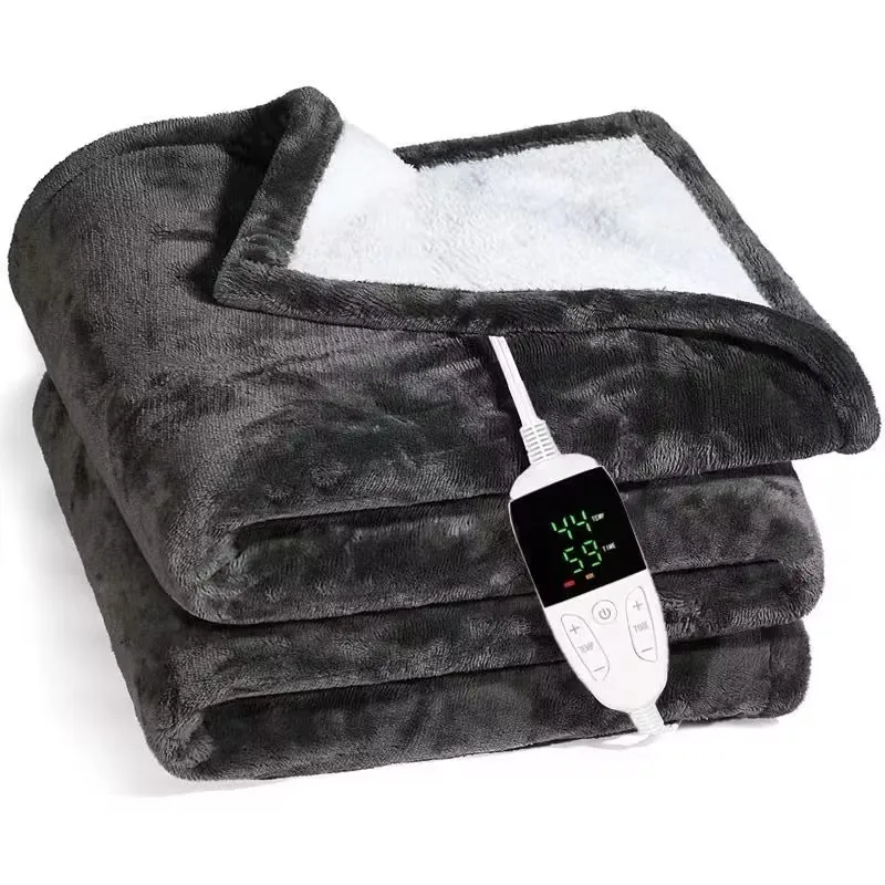 professional spa industrial heating fiber heated throw blanket