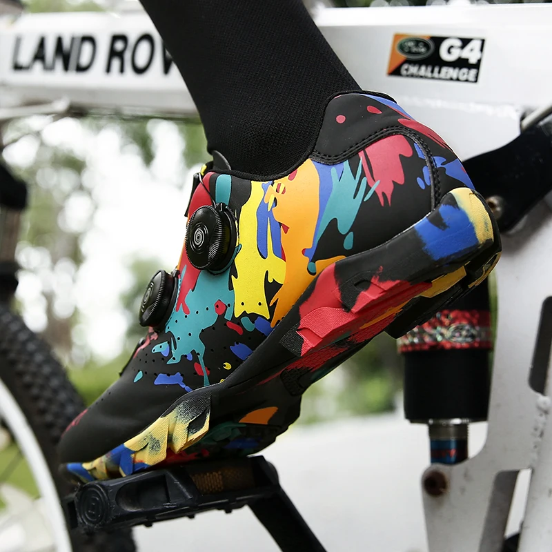 
2020 New Cycling Shoes Men Sport Bike Breathable Non-Slip Sneakers Hombre Professional Mountain Road Bicycle Shoes Triathlon 