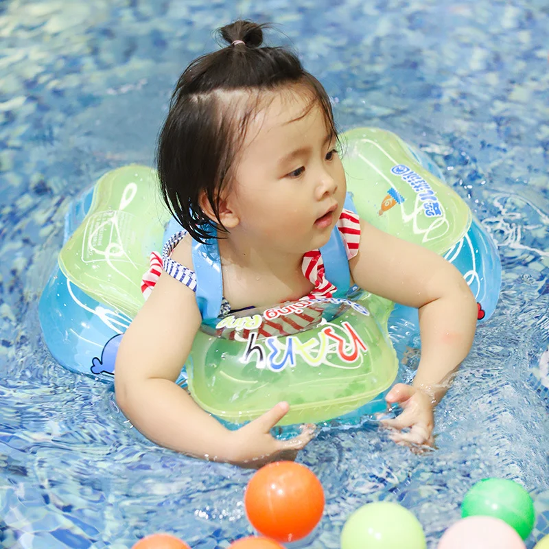 Safe Free Swimming Inflatable Kids Swimming Float Outdoor Indoor Baby Swimming Float With Canopy
