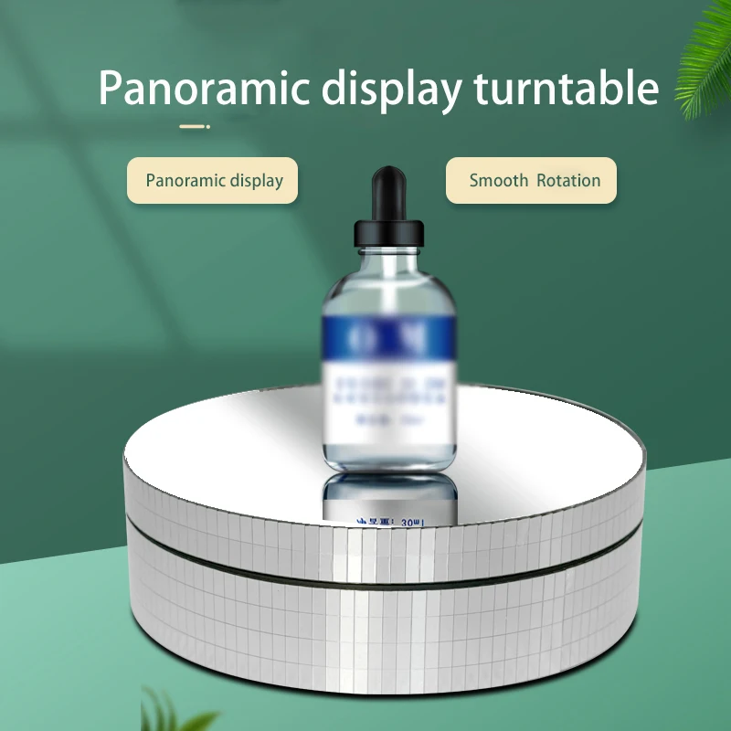 15CM fixed speed Photography Rotating Display Stand 360 Degree Electrica Rotating Product Display Turntable For Video Shooting