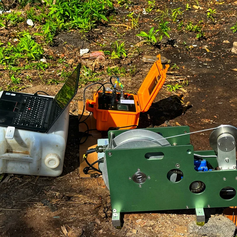 Geophysical Well Logger Resistivity Meter Hole lithology Survey Geophysical Borehole Logging Survey