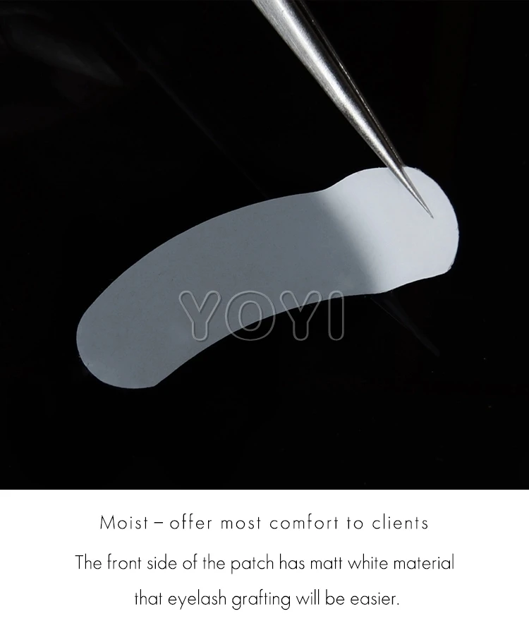 Cheap wholesale price High Quality  2 pairs Under Eye Pad Thin Eyelashes Extension Eye Pad Silicone Paper Patches