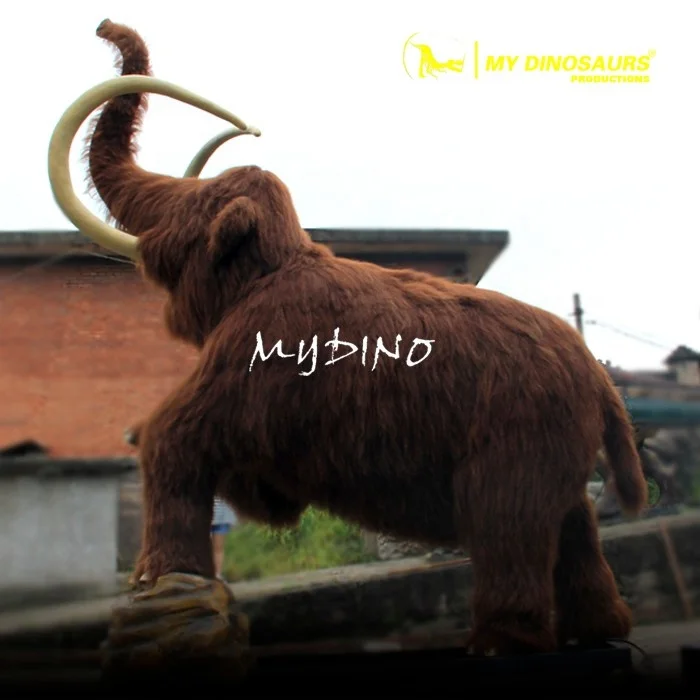 My Dino Life Size Prehistoric Robotic Animal Woolly Mammoth
