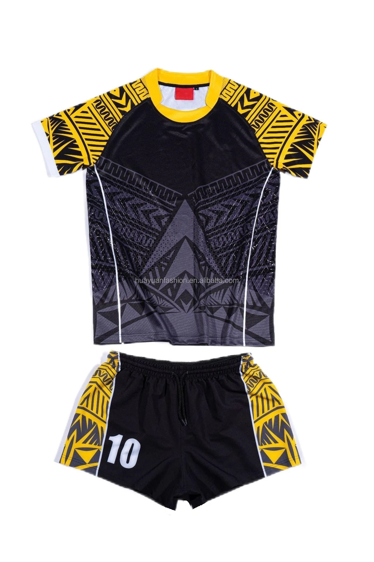 Custom Unisex Polyester Heat Transfer Sublimation Digital Print Sports Athletic Team Club Football Jersey