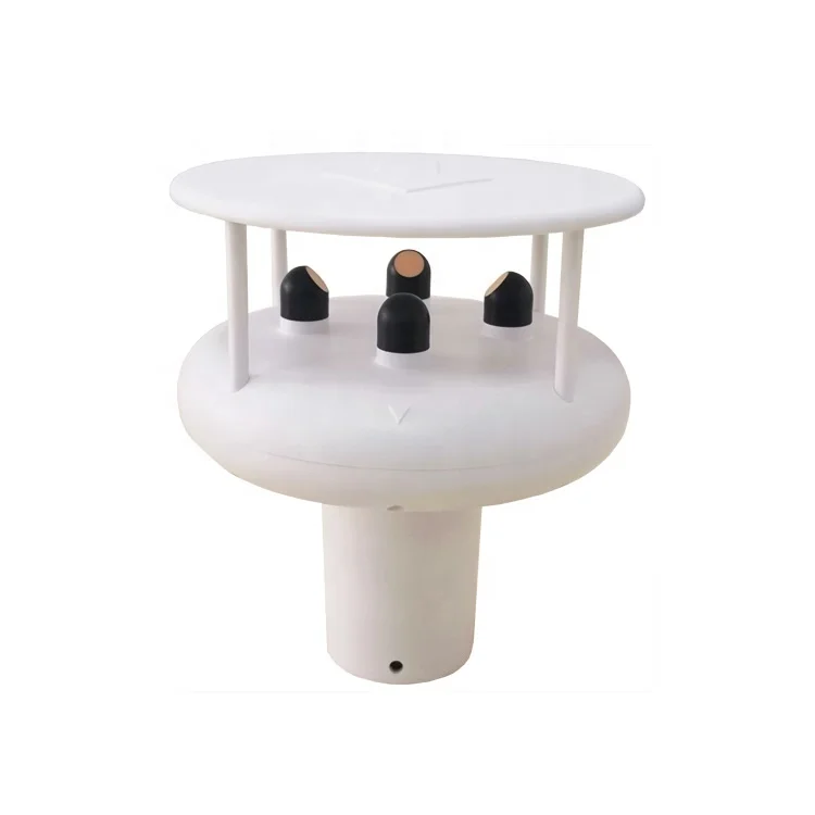 CE RS485 Modbus 4-20mA SDI12 Compact Weather Station Instrument Ultrasonic Wind Speed Direction Sensor for Environment