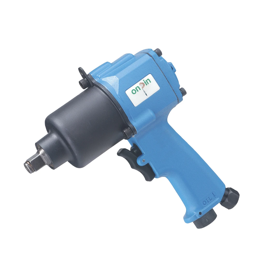 OP-603D 6000 rpm M18 M20 Bolt Size Capacity Quick Release Forward and Reverse Heavy Duty Twin Hammer Air Impact Wrench