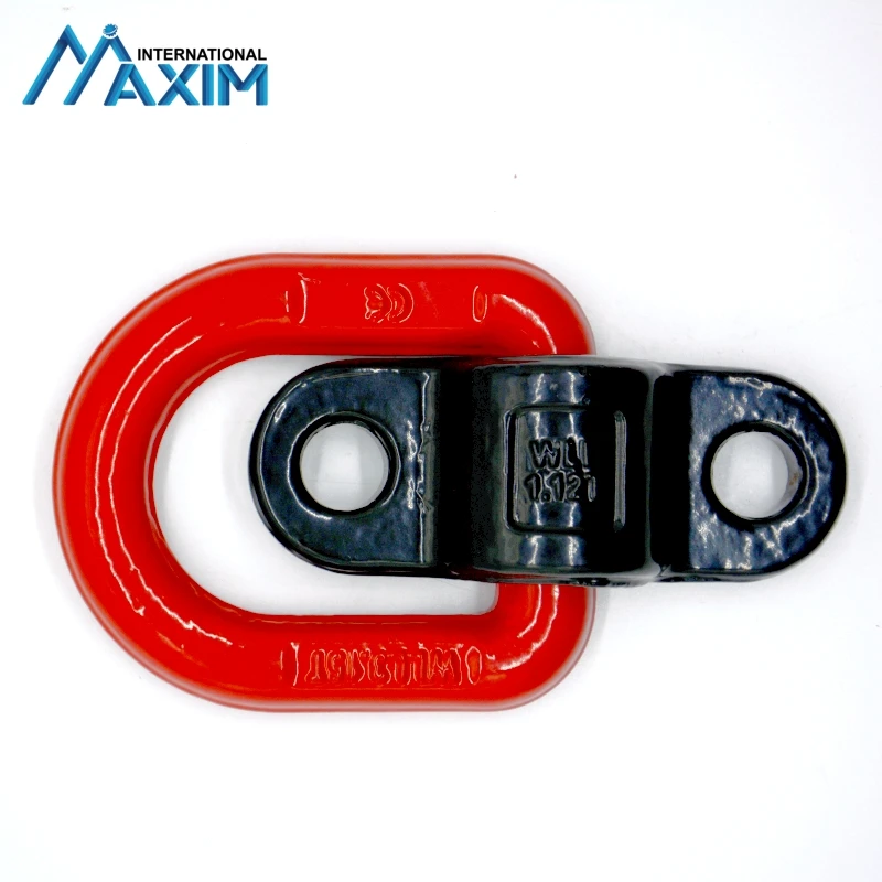 Grade 80  Chain Sling Welded D Shaped Tie Down Ring