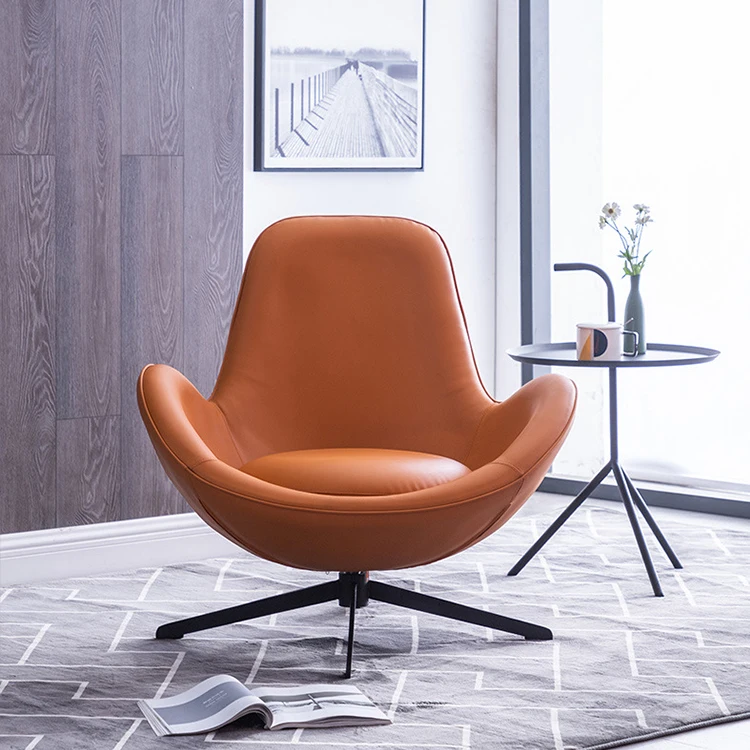 Italian Classical High Quality Living Room Use Leisure Egg Chair Furniture For Sale